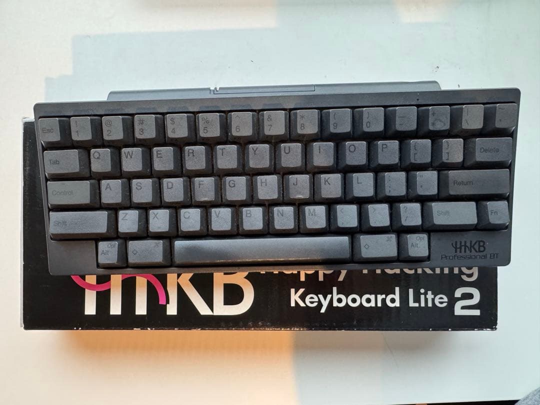 【箱・ケース付】HHKB Professional BT 墨 US配列(刻印)