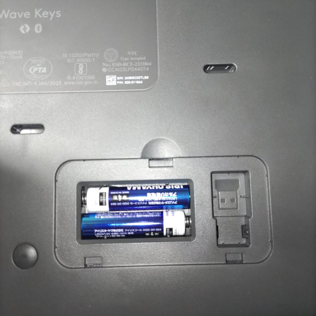 Logicool WAVE KEYS K820　ワイヤレスキーボード 日本語配列
