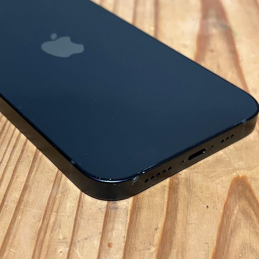【美品/おまけ付/82%】iPhone 12 ブラック 64GB SIMフリー