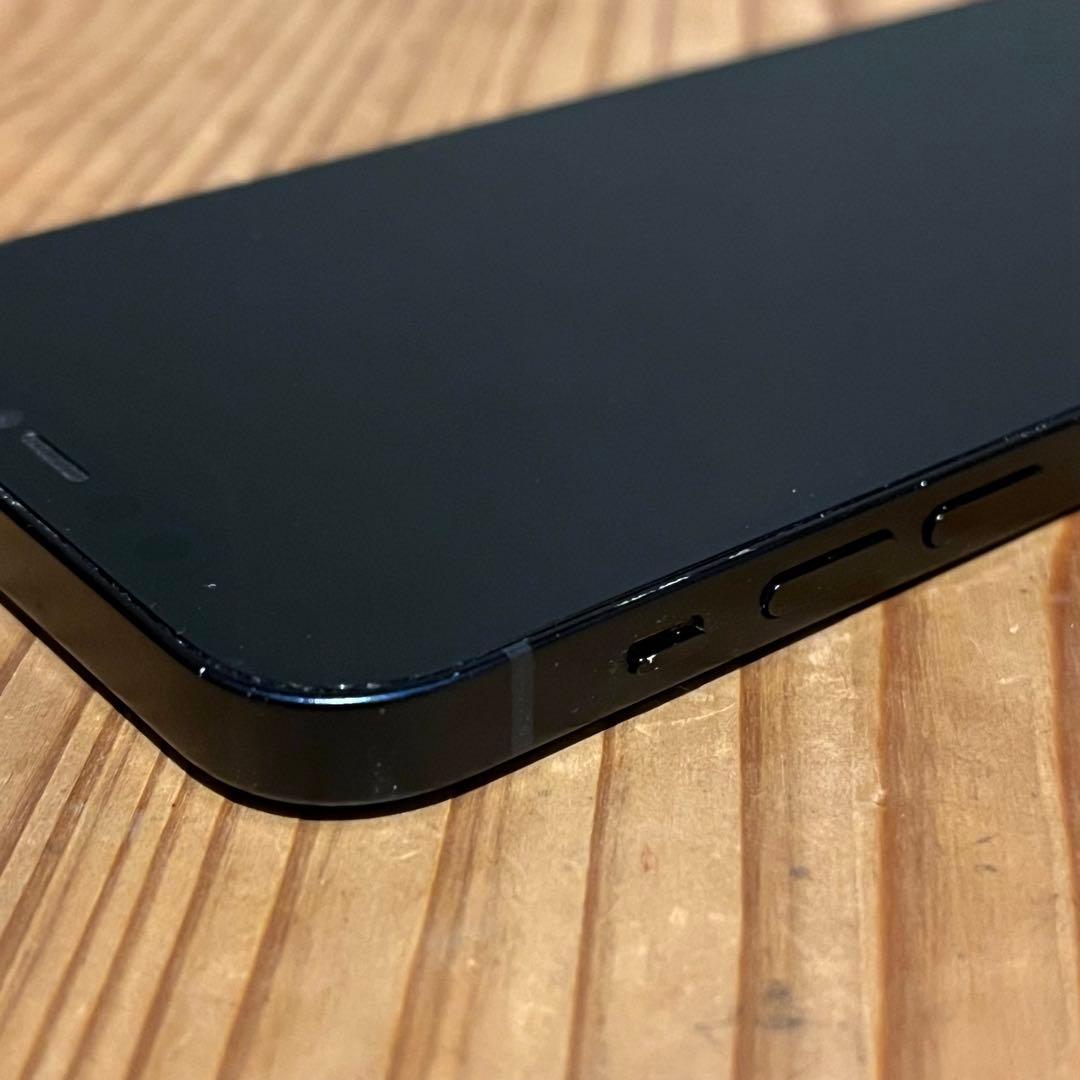 【美品/おまけ付/82%】iPhone 12 ブラック 64GB SIMフリー