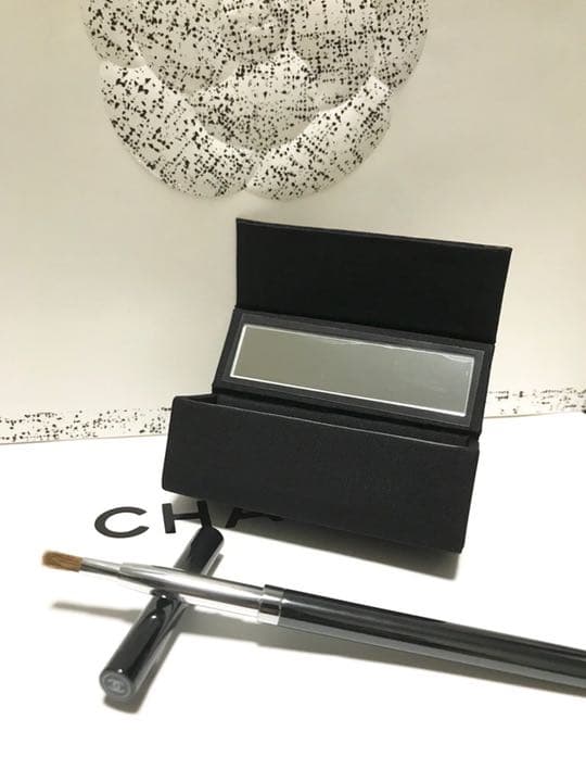 シャネル ミラー付ルージュケース＆リップブラシ 正規非売品