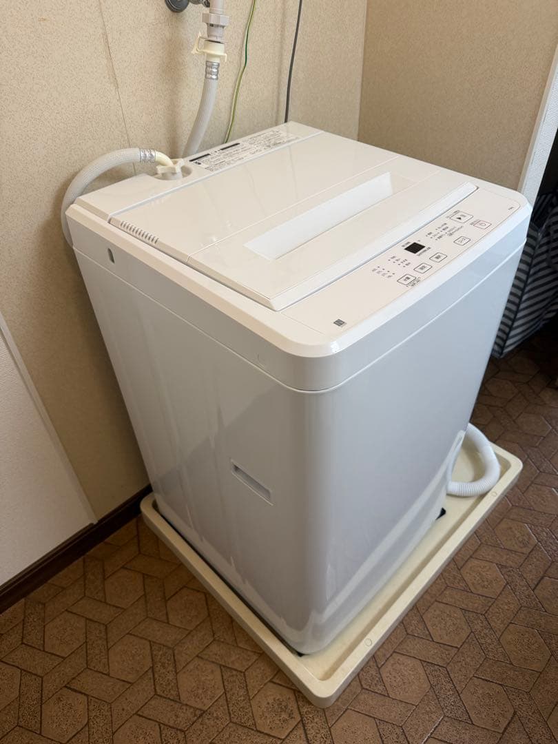 ニトリ　4.5kg全自動洗濯機　NT45T1　ホワイト
