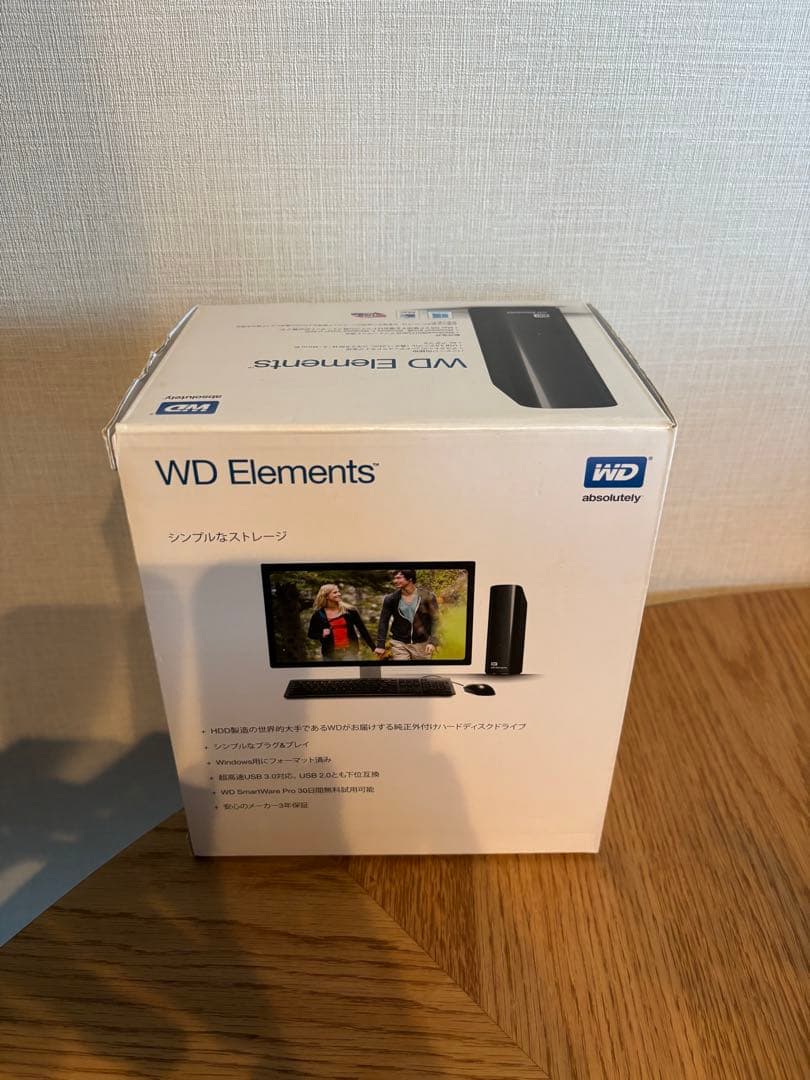 WD Elements 2TB 外付けハードディスク