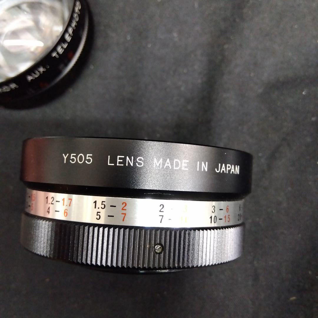 シグマズームレンズ、YASHICAコンバージョンレンズ　YASHIkOR 1：4