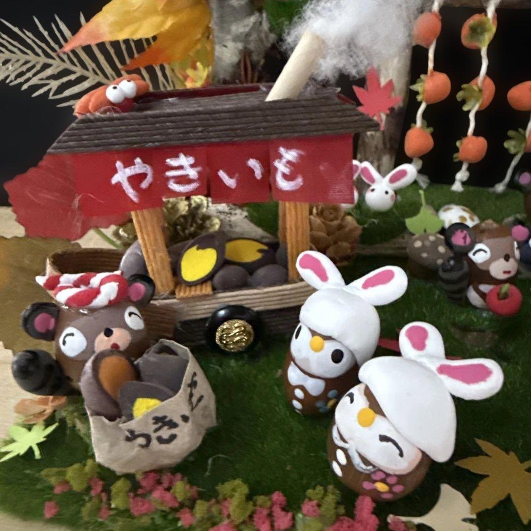 どんぐりアート♡秋のオブジェ＆お月見オブジェ♡