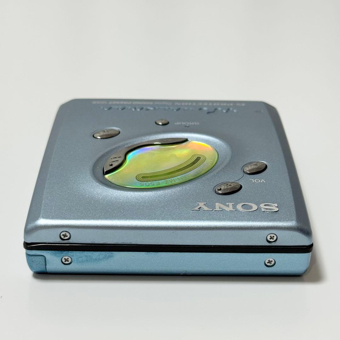 動作品 SONY MDウォークマン MZ-E505 ポータブルMDプレーヤー