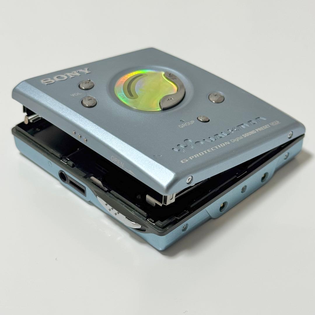 動作品 SONY MDウォークマン MZ-E505 ポータブルMDプレーヤー