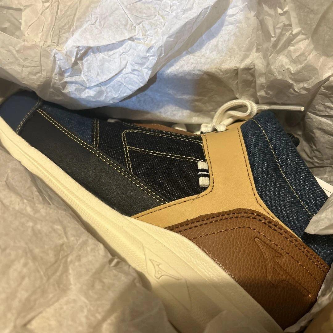 オールマイティLSⅡ 11MDENIM(紐／ハイカット／ワーキング)25cm