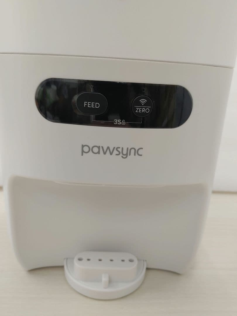 Pawsync 自動給餌器 猫 2年品質保証 スマホ連動 3.6L大容量