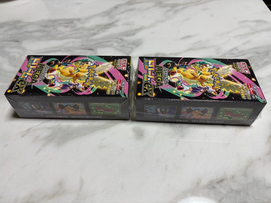 ポケモン MEGAドリームex シュリンク付き 2BOX