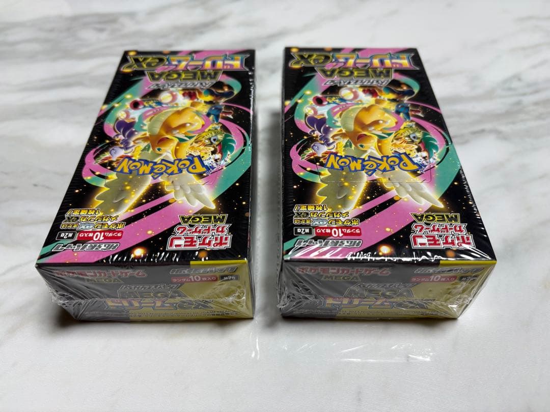 ポケモン MEGAドリームex シュリンク付き 2BOX