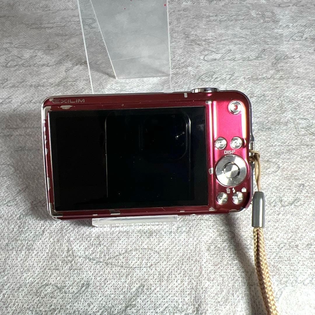 【稼働品】CASIO EXILIM コンパクトデジタルカメラ レッド