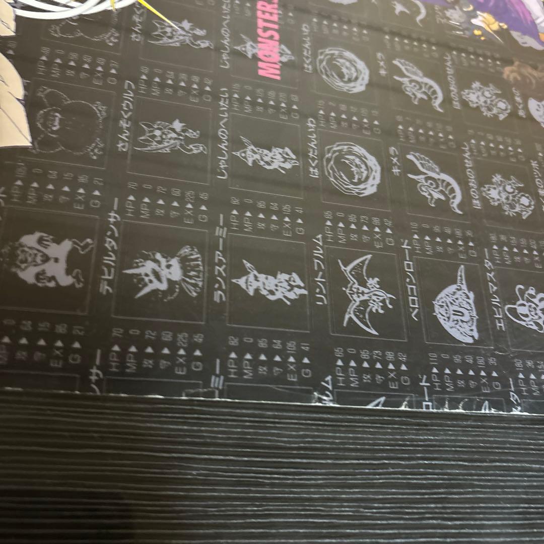 【中古】ドラゴンクエストV ポスター　モンスターズカレンダー　1993