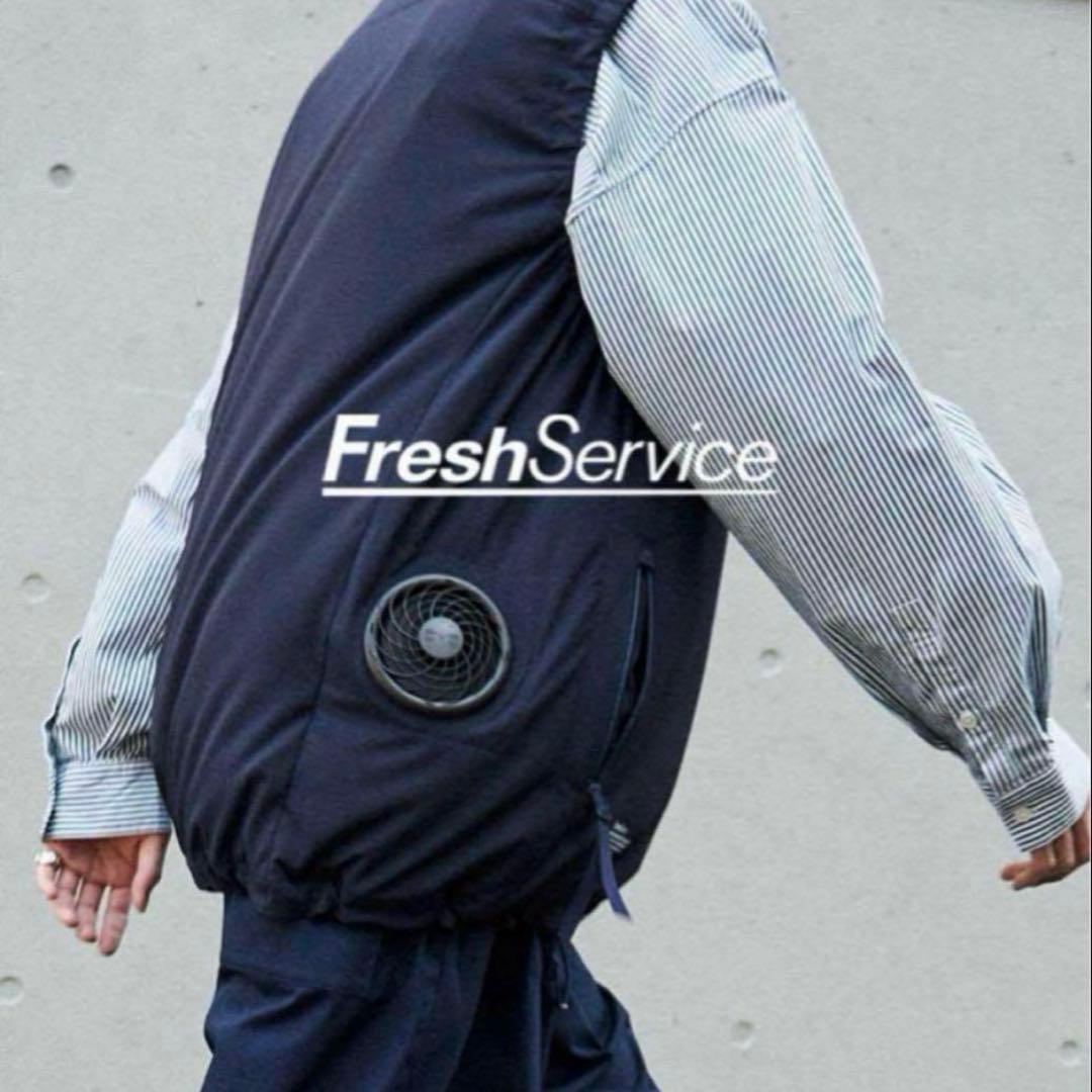 FreshService ファン付き空調服 ネイビー 即購入⭕️新品未使用