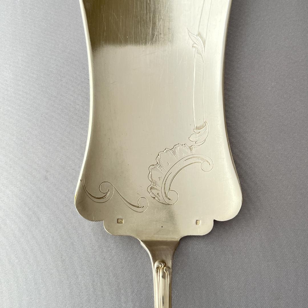 【仏蘭西】 Louis XVI デザートサーバー ショベル型 30cm