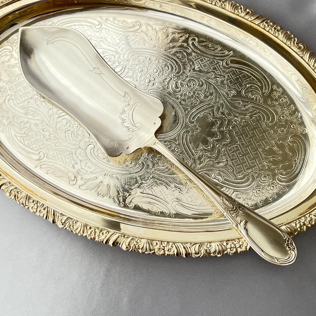 【仏蘭西】 Louis XVI デザートサーバー ショベル型 30cm