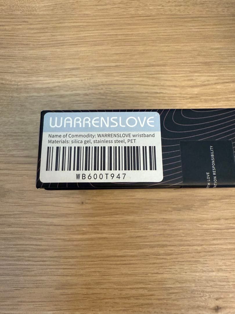 WARRENSLOVE エネルギーブレスレット1本