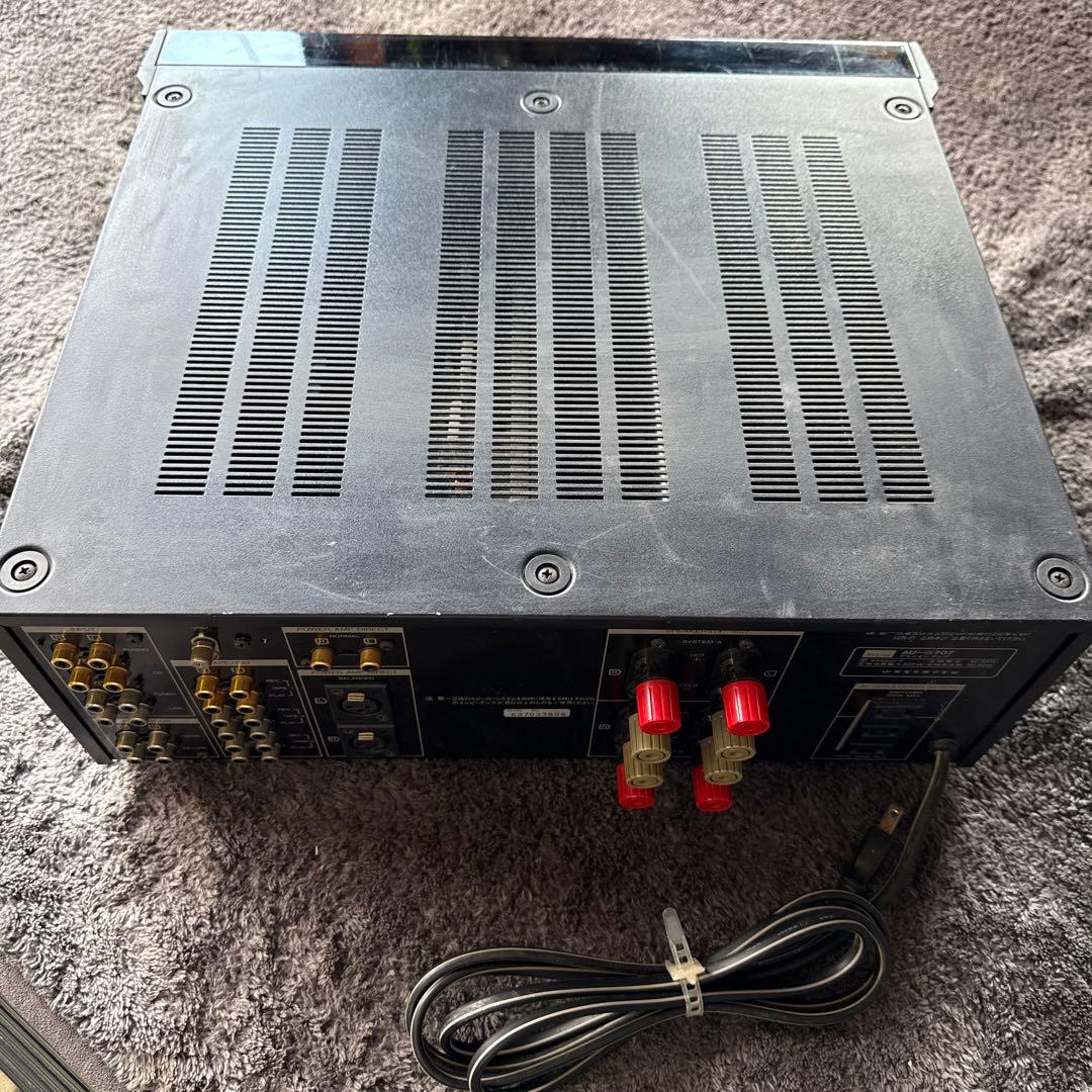 レトロ　オーディオ　アンプ　山水　Sansui AU-α707 動作品