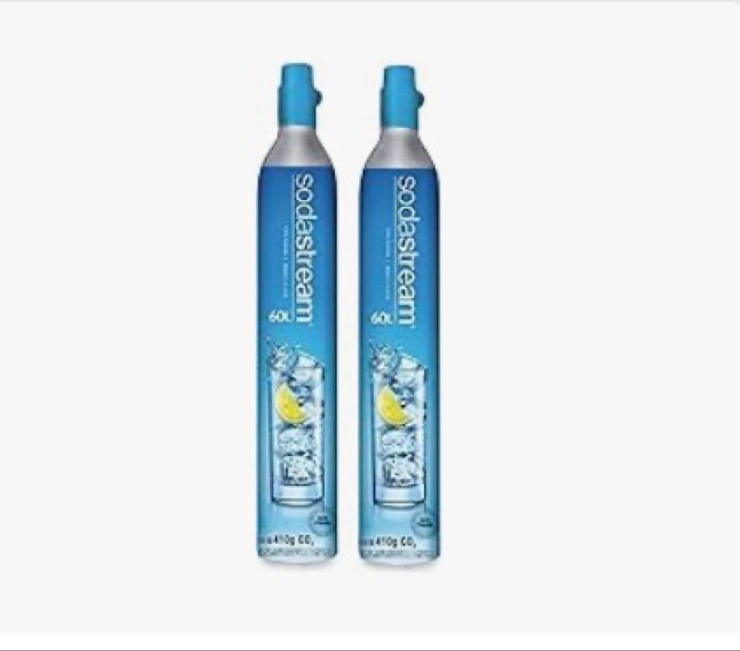 sodastream ガスシリンダー 青色　新品未使用