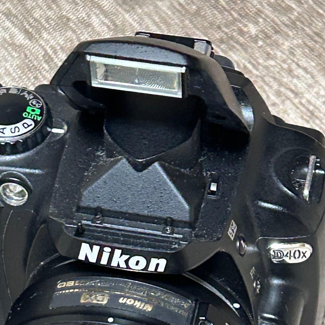 稼働品　名機　Nikon D40X レンズキット　シャッター回数 3071