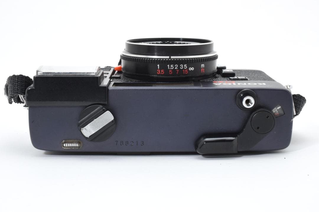 #665★稀少品★Konica C35 EF コンパクトフィルムカメラ