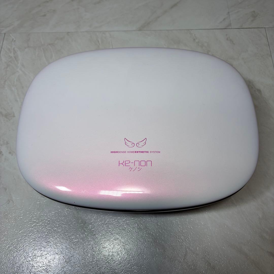 美品 Ke-non ケノン Ver8.4 脱毛器 パールホワイト