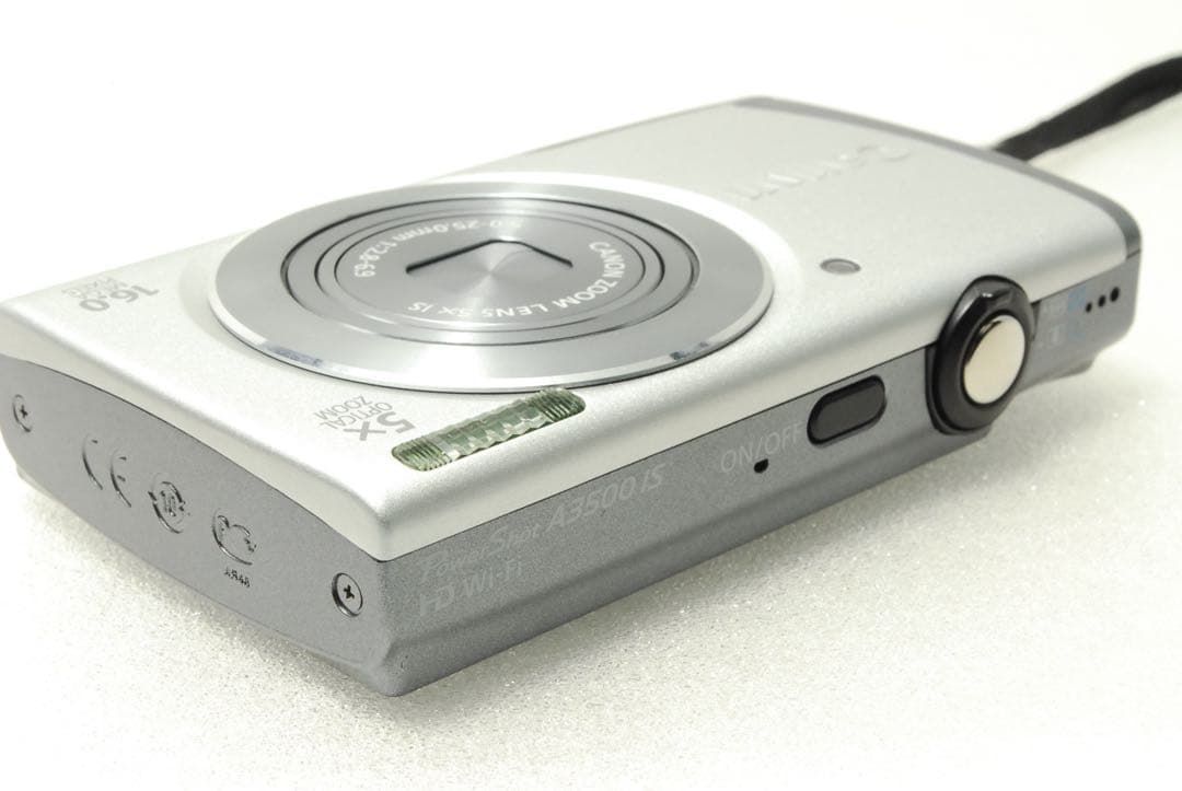 Canon PowerShot A3500IS❤️スマホ転送 動作確認済 シルバー