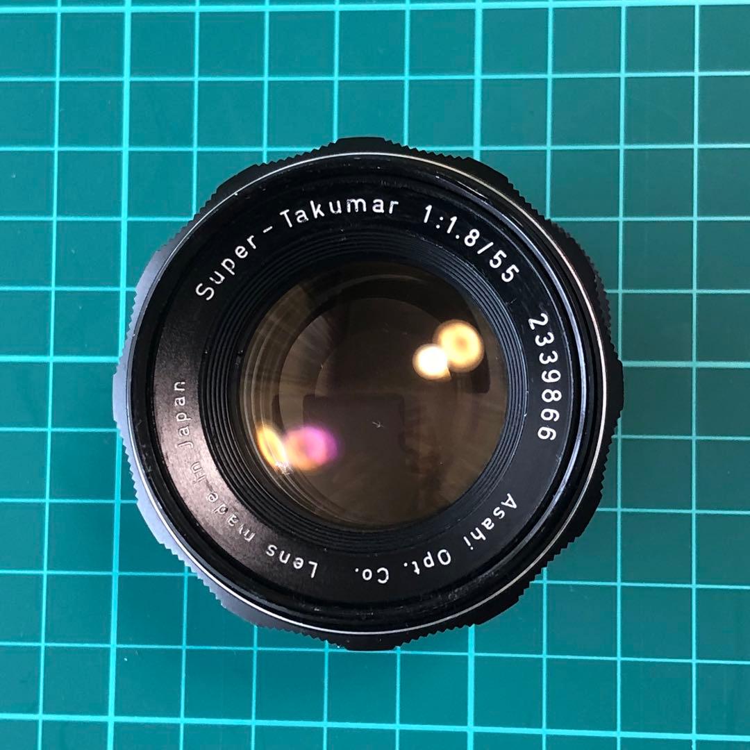 【分解整備・清掃済み完動品】PENTAX SV 一眼レフカメラ及び標準レンズ①