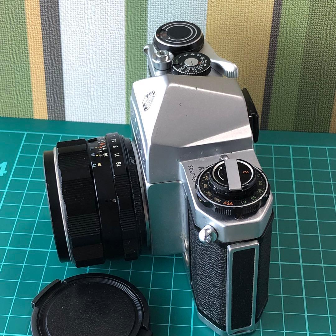 【分解整備・清掃済み完動品】PENTAX SV 一眼レフカメラ及び標準レンズ①