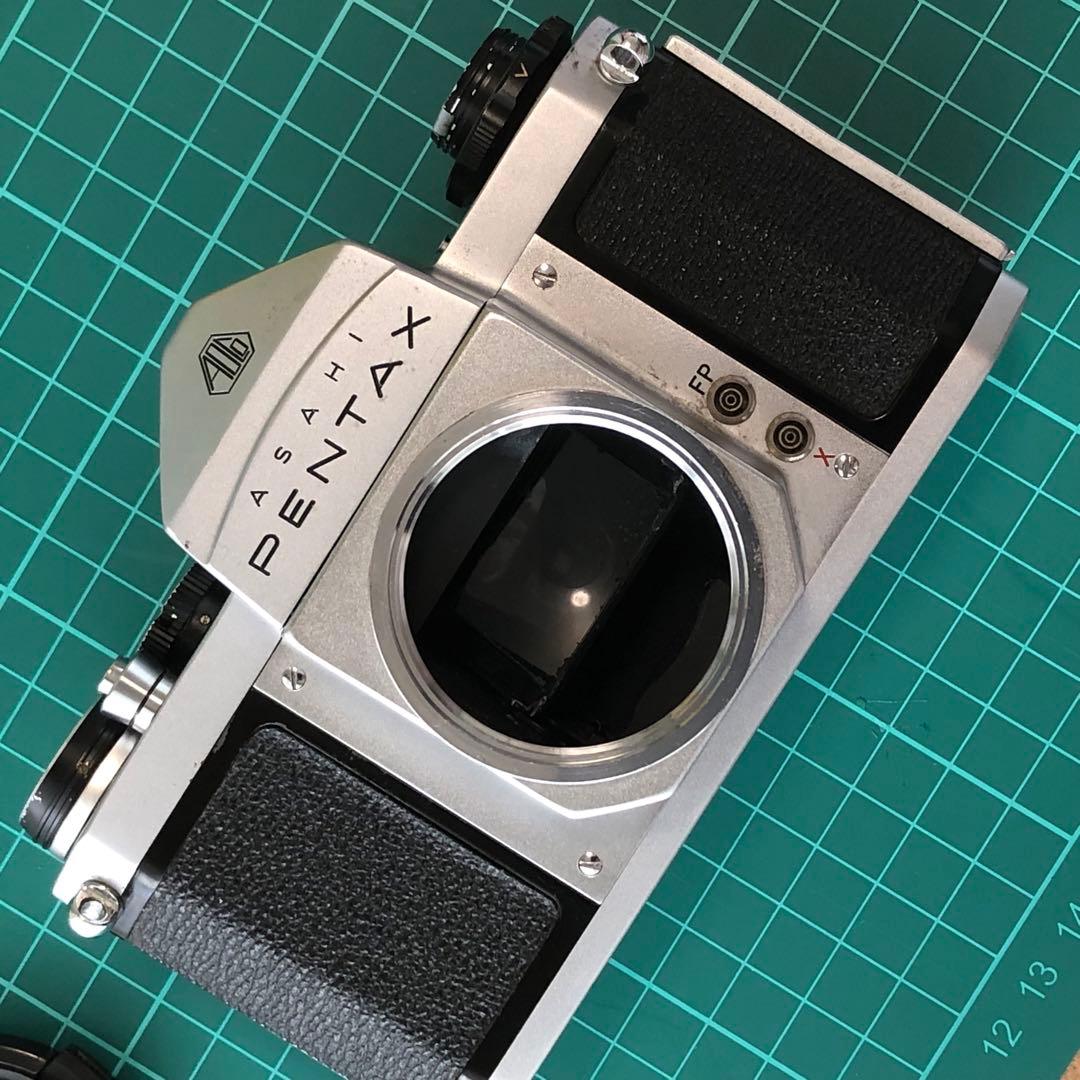 【分解整備・清掃済み完動品】PENTAX SV 一眼レフカメラ及び標準レンズ①