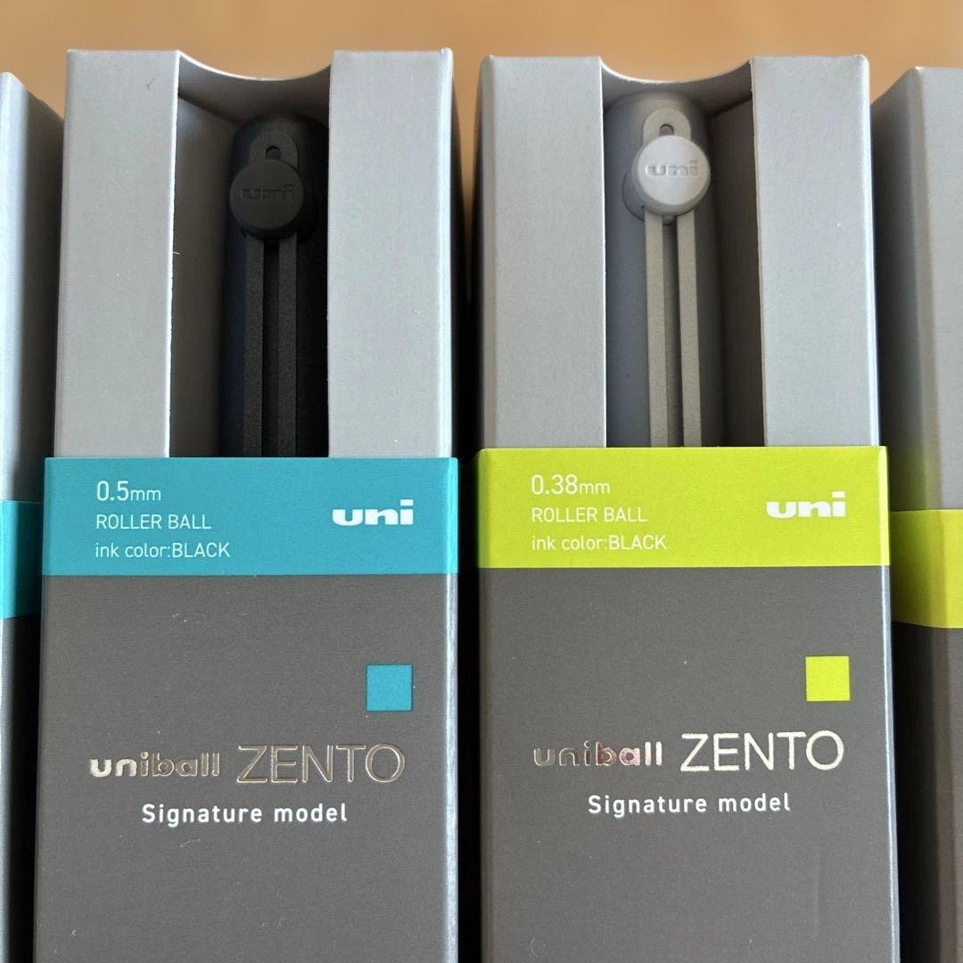 uniball ZENTO ユニボールゼント シグニチャーモデル0.38 0.5