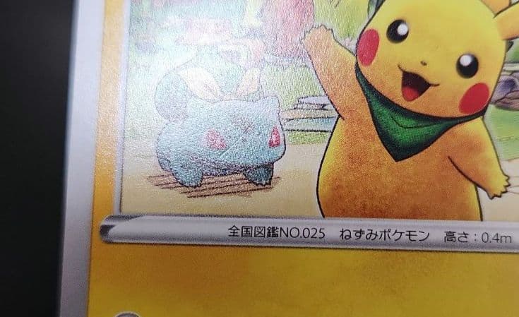 ポケモンカード　救助隊DXのピカチュウ　プロモ
