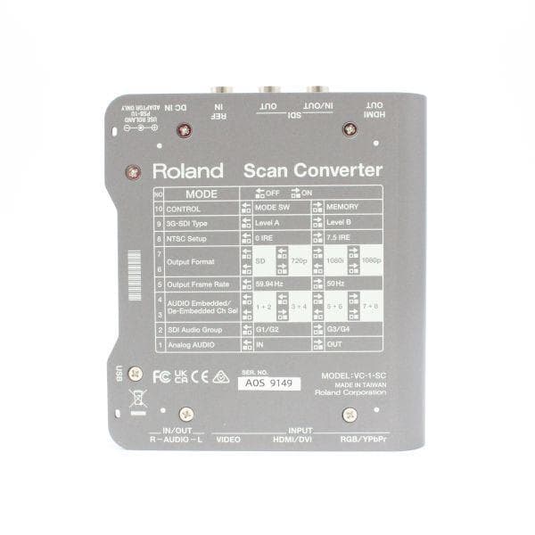 付属品完備！■ほぼ新品■ローランド スキャン・コンバーター VC-1-SC②
