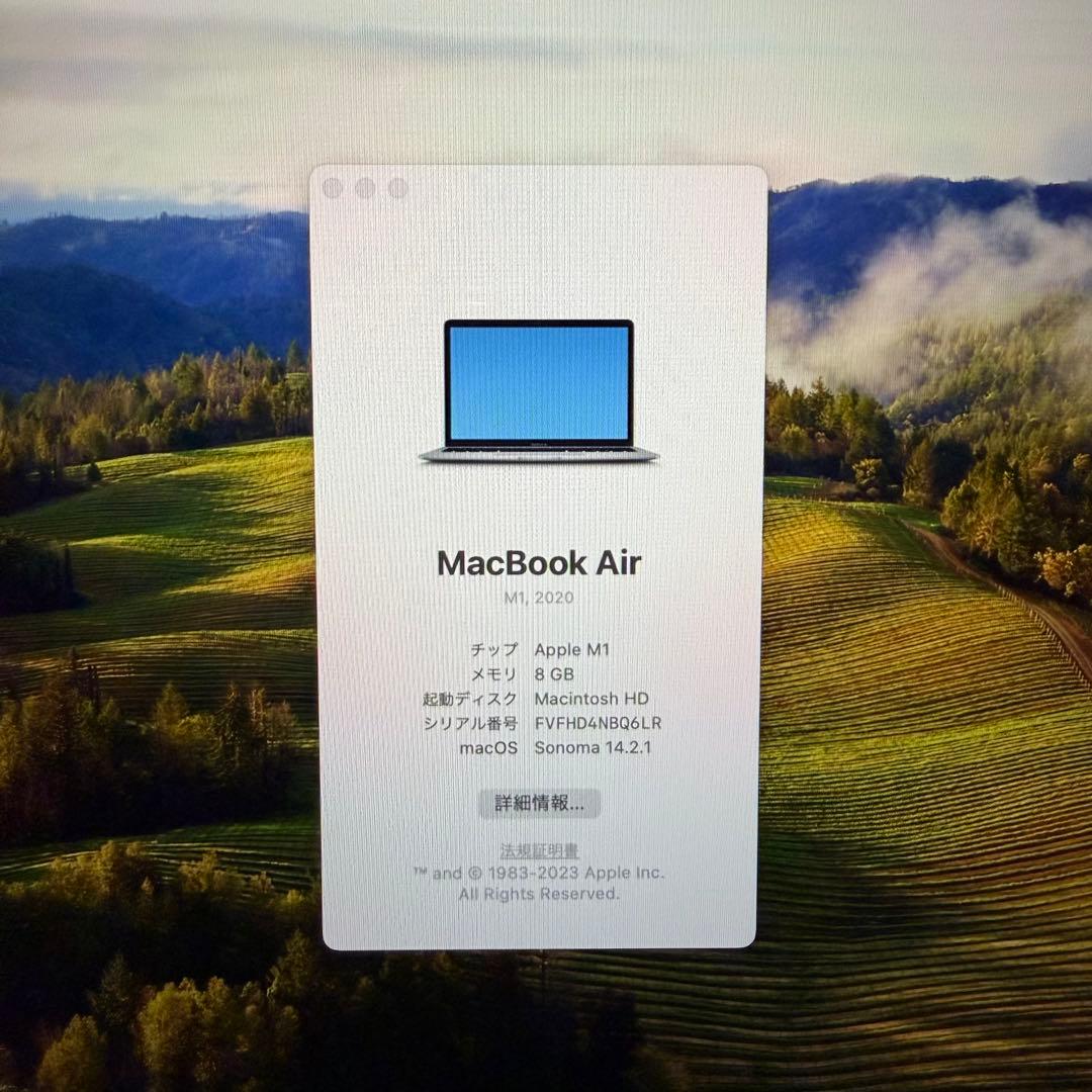 MacBook Air 2020 M1 512GB スペースグレー