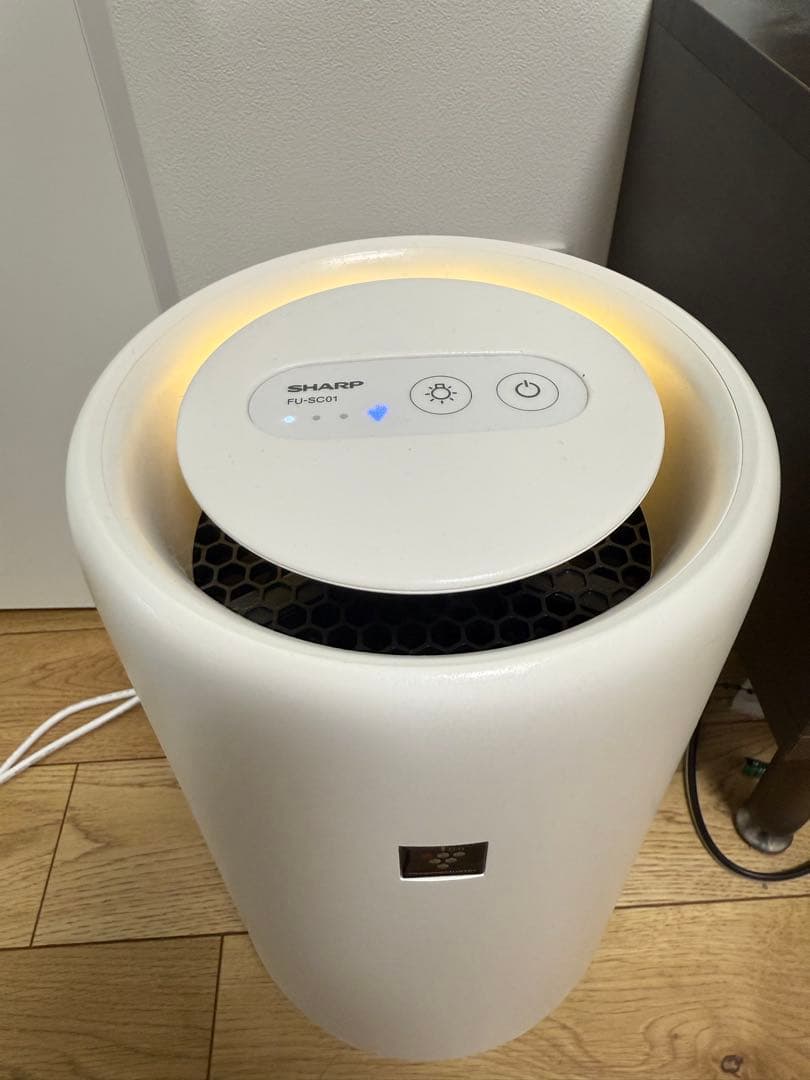 シャープ　プラズマクラスター　空気清浄機　FU-SC01-w ２０２４年製