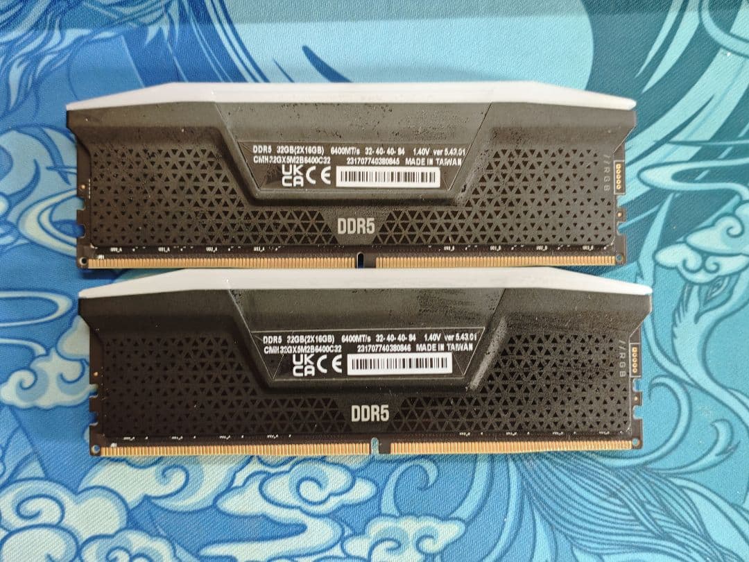 メモリー Vengeance Ram DDR5 6400mhz