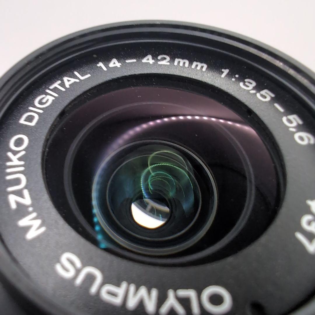 美品 OLYMPUS 14-42mm f3.5-5.6 ⅡR MSC【動作品】
