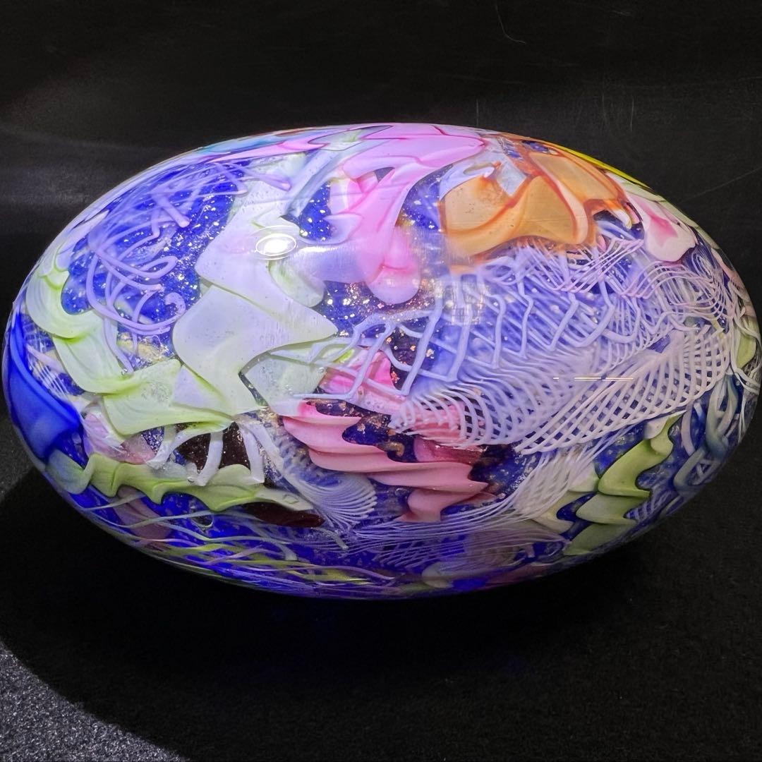 ムラーノガラス置物　幅約19㎝　東Y8-0226☆1Fタサニ