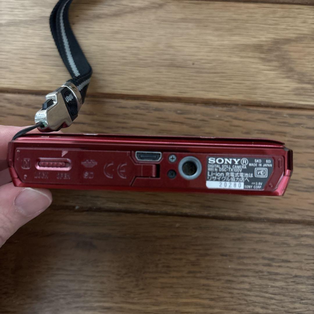 SONY Cyber-shot DSC-TX100V レッド