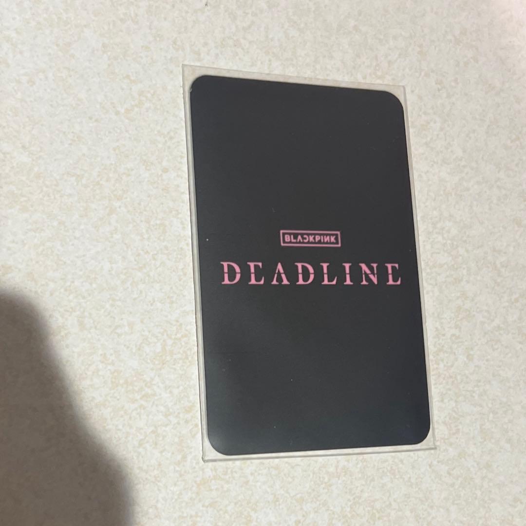 BLACKPINK DEADLINE 会場　予約特典　JISOO ジス　トレカ