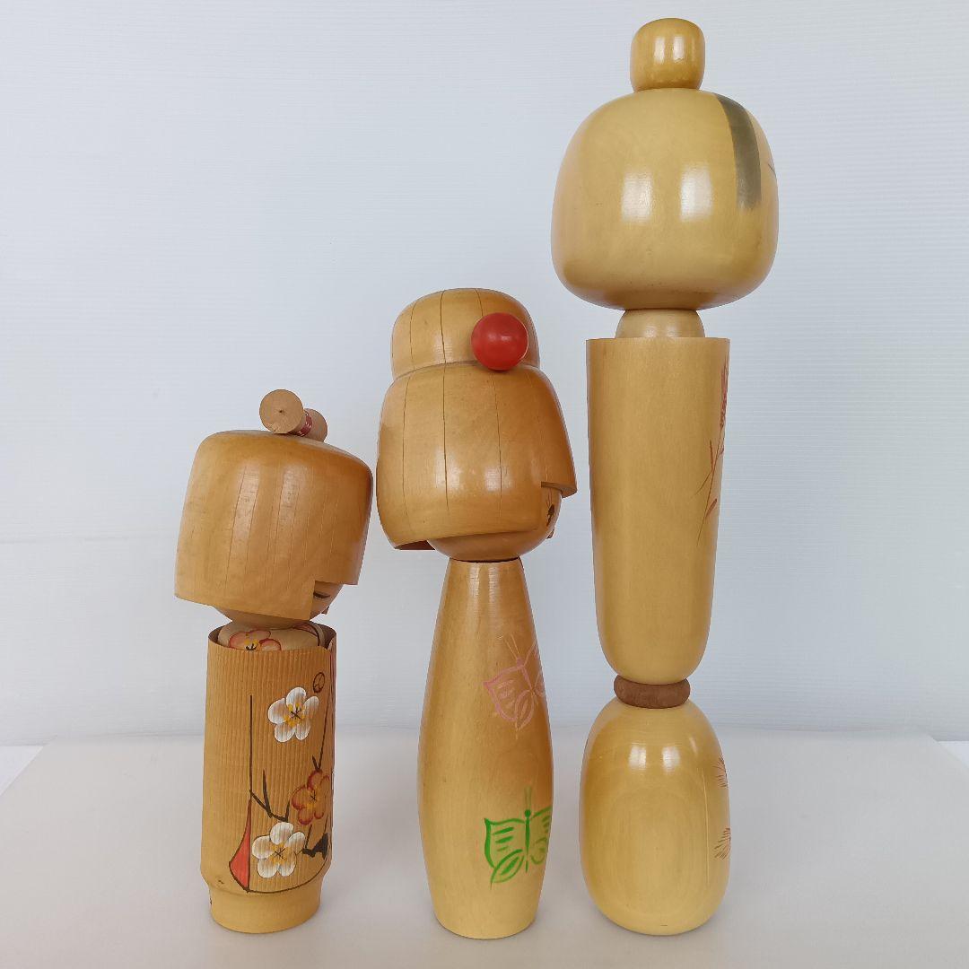 創作こけし 7体 まとめて