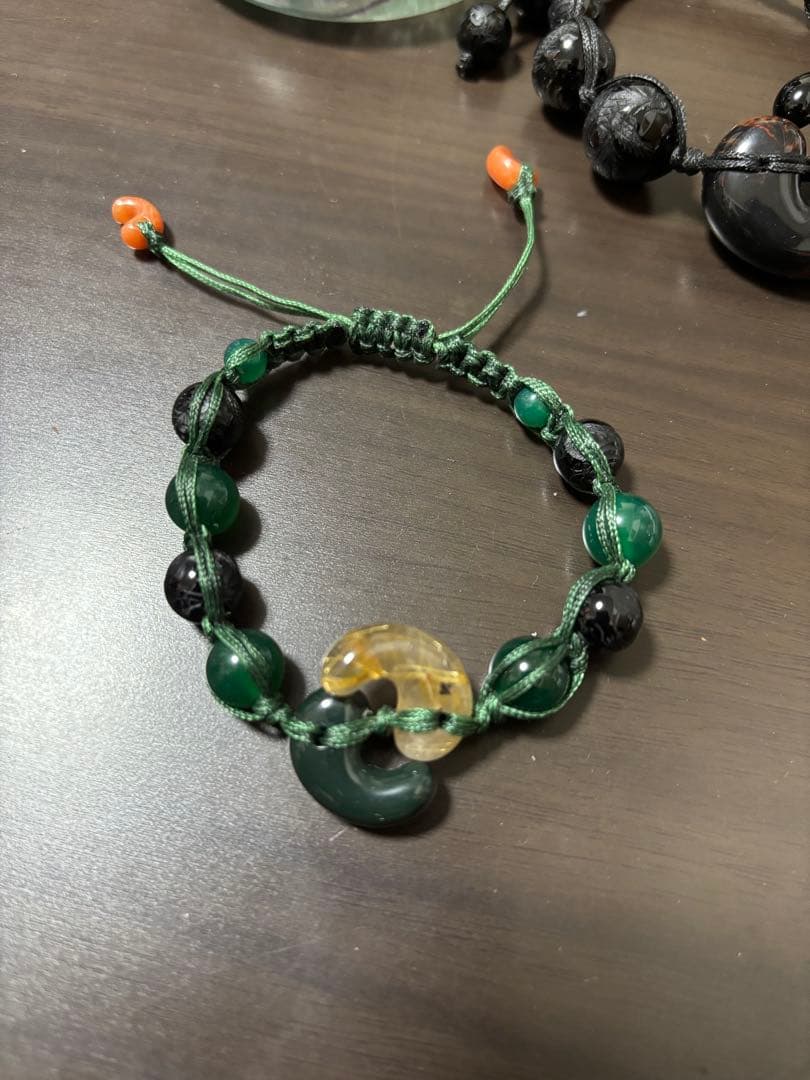 【極美品】天然石ブレスレットセット　バングル