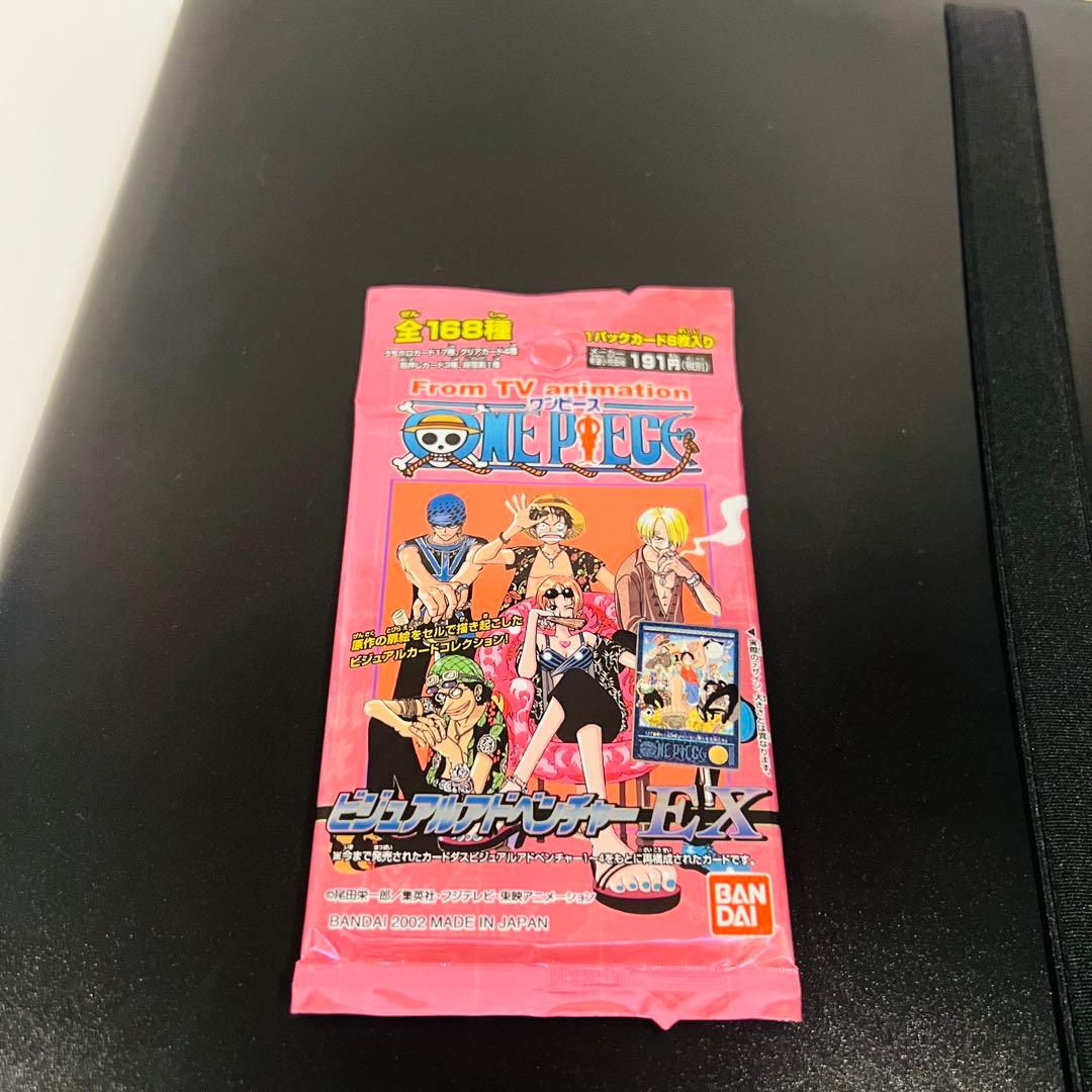 【希少‼️✨】ワンピース　ビジュアルアドベンチャー168枚フルコンプ+未開封パック
