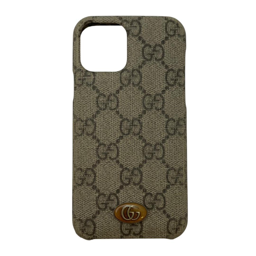 【即完品】 GUCCI グッチ iPhone11ケース GG スプリーム
