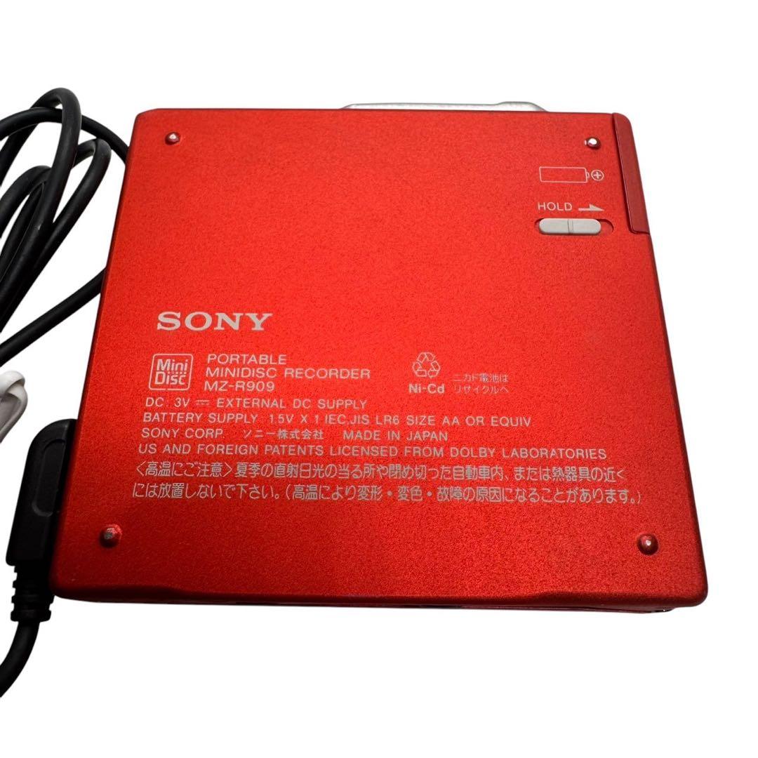 SONY MZ-R909 ポータブルMDレコーダー WALKMAN