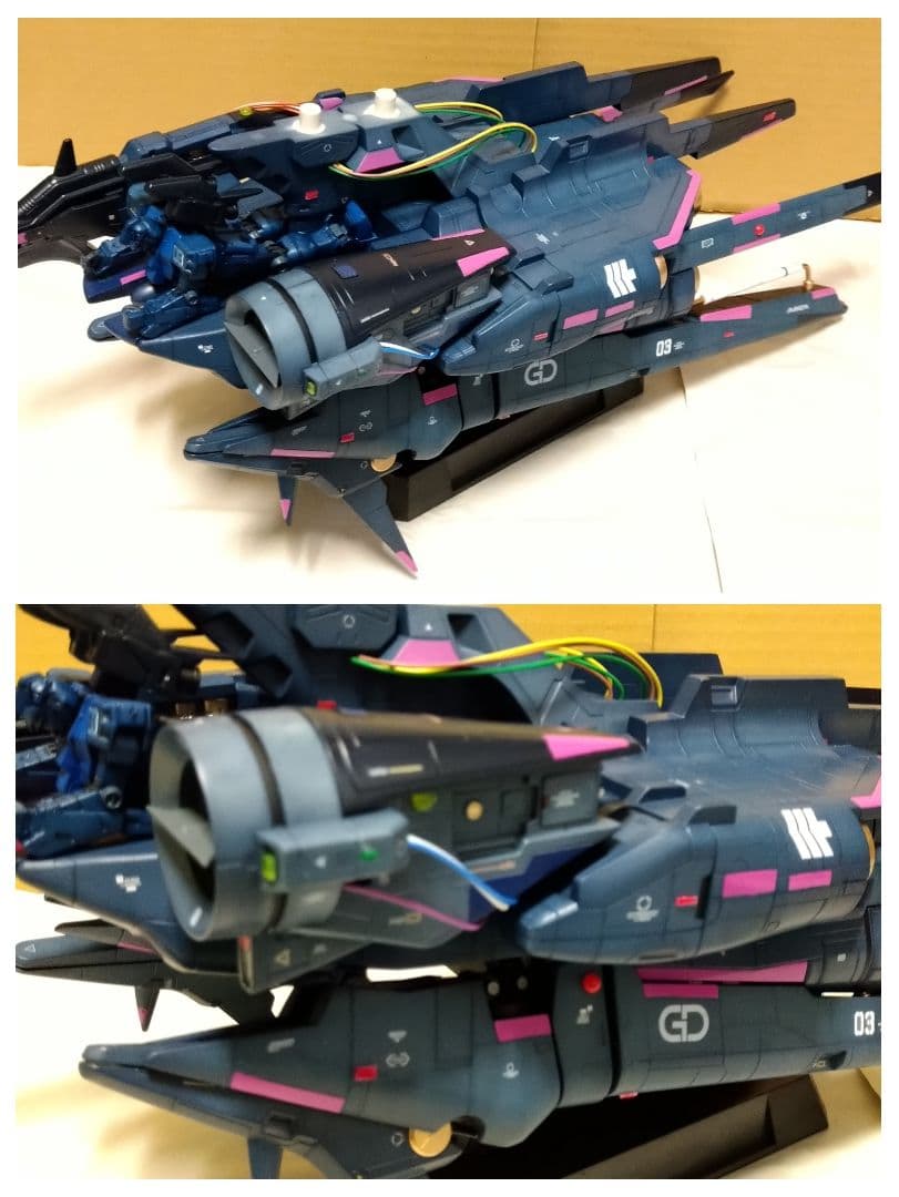 【オマケ付】 機動戦士ガンダム0083 デンドロビウム　電飾追加 配色違い