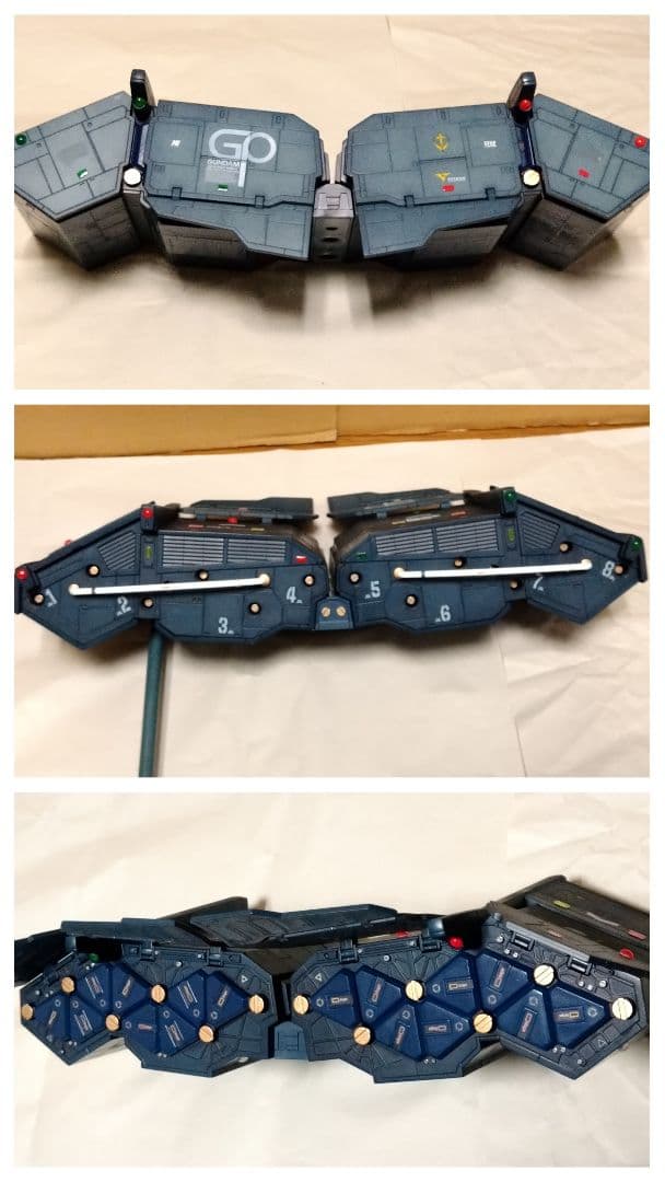 【オマケ付】 機動戦士ガンダム0083 デンドロビウム　電飾追加 配色違い