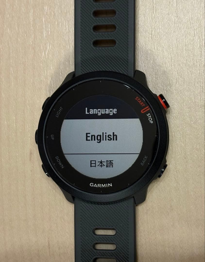 GARMIN FOREATHLETE 55 GPS 機能搭載ウォッチ ガーミン黒