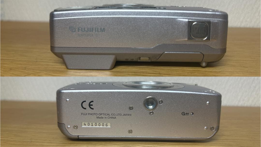 FUJIFILM NATURA S コンパクトフィルムカメラ Lavender