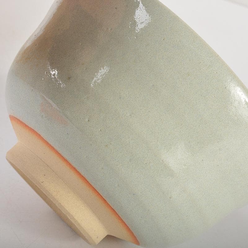 Maison FJ　橋本紫雲造　失透釉　大根蕪文　茶碗　共箱　V　6555